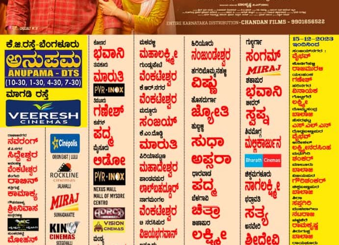 Kaiva movie 2nd week running. ಎರಡನೇ ವಾರಕ್ಕೆ  ಕಾಲಿಟ್ಟ ಕೈವ